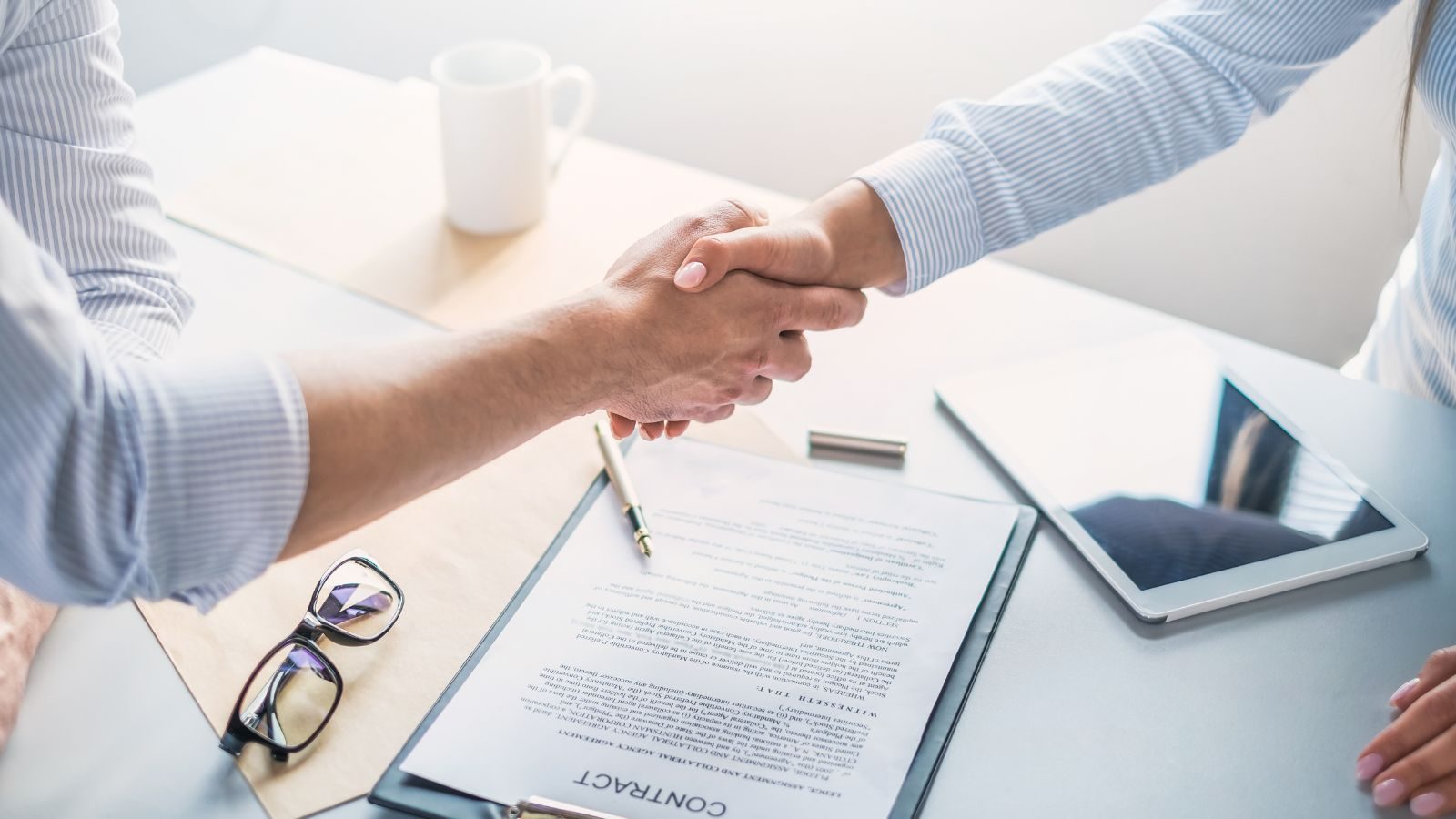A consultation at the firm